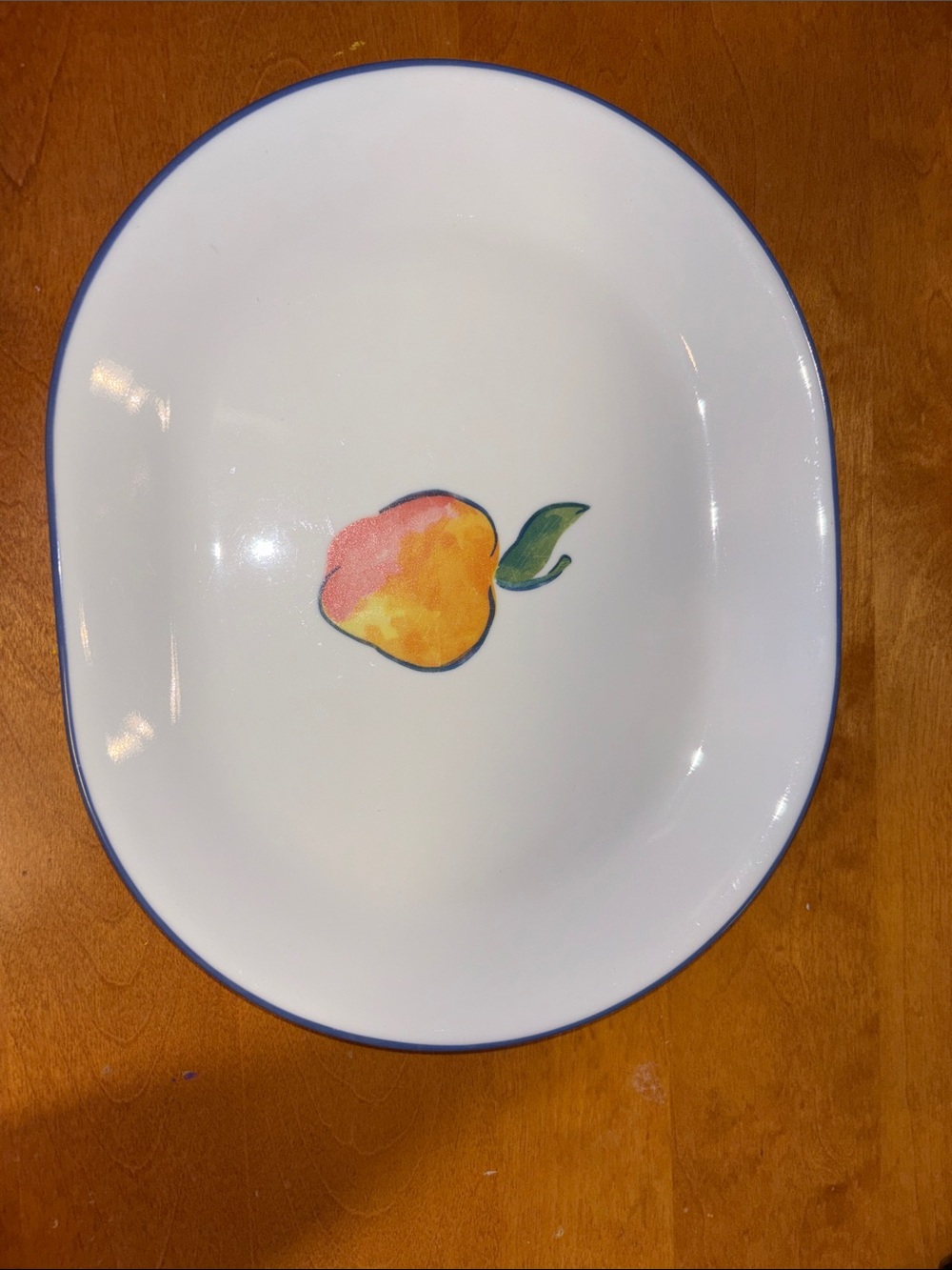 Vintage Corelle Fruit Basket Platter